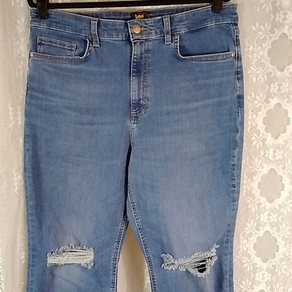 Vintage Lee For Premium Quality And A Smarter Fit Women's Jeans Size 16M Plus - Picture 3 of 16